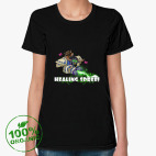 Женская футболка органик