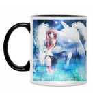 Кружка двухцветная