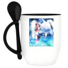 Кружка с ложкой