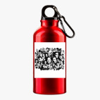 Металлическая бутылка 400 мл UV-DTF