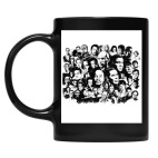 Кружка цветная UV-DTF