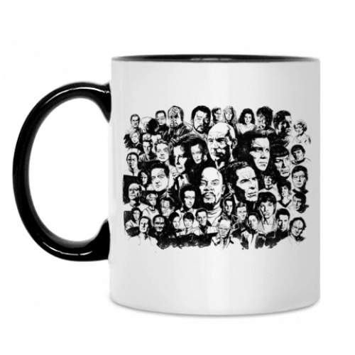 Кружка с принтом Star Trek