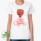 Женская футболка органик