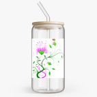 Банка с бамбуковой крышкой