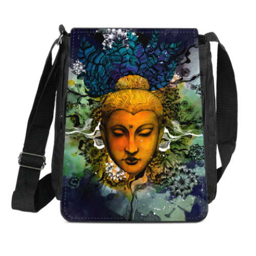 Сумка-планшет с принтом БУДДА