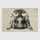 Свинья под дубом