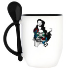 Кружка с ложкой