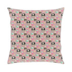 девушка и кошка