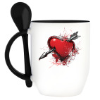 Кружка с ложкой