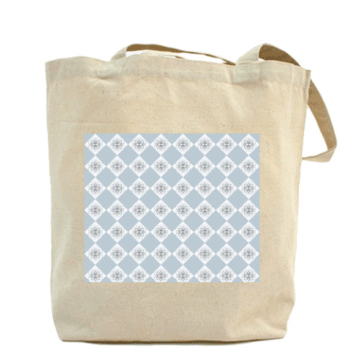 Сумка шоппер с принтом Геометрический узор