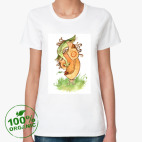 Женская футболка органик