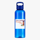 Прозрачная спортивная бутылка