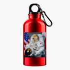 Металлическая бутылка 400 мл UV-DTF