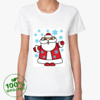 Женская футболка органик