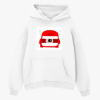 Толстовка худи оверсайз