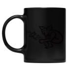 Кружка цветная UV-DTF