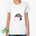 Женская футболка органик