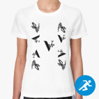 Женская спортивная футболка