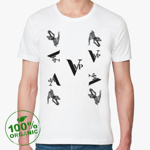 Футболка из органик-хлопка с принтом Velvet Pin - VVPD