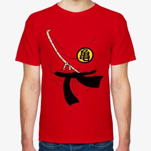 Футболка с принтом Гоку (Жемчуг дракона)