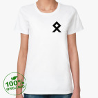 Женская футболка органик