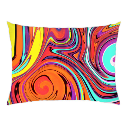 Подушка с принтом Абстракция