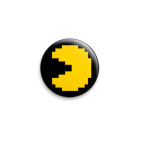 Значок 25 мм Pacman