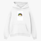 Толстовка худи оверсайз