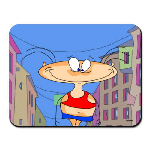 Коврик для мыши с принтом 'молодой человек!'