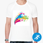 Мужская спортивная футболка