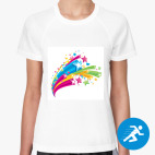 Женская спортивная футболка