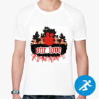 Мужская спортивная футболка