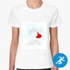 Женская спортивная футболка