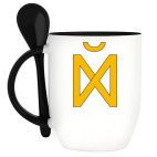 Кружка с ложкой