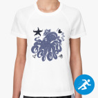 Женская спортивная футболка