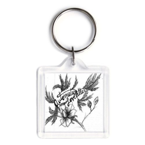 Брелок с принтом Juliet Simms