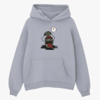 Толстовка худи оверсайз