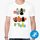 Мужская спортивная футболка