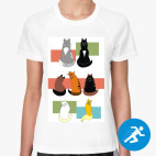 Женская спортивная футболка