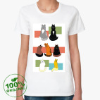 Женская футболка органик