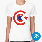 Женская спортивная футболка