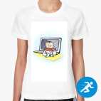 Женская спортивная футболка