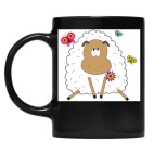 Кружка цветная UV-DTF