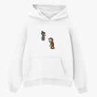 Толстовка худи оверсайз