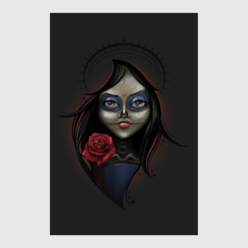 Постер с принтом Ла-Санта