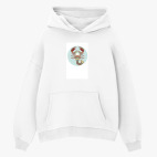 Толстовка худи оверсайз