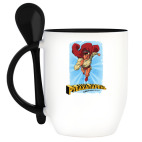 Кружка с ложкой