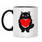 Кружка двухцветная