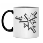 Кружка двухцветная