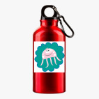 Металлическая бутылка 400 мл UV-DTF